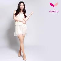 【Nonica諾妮卡】春夏時尚#120D 透膚雕塑翹臀耐勾全彈性褲襪(買5送1)