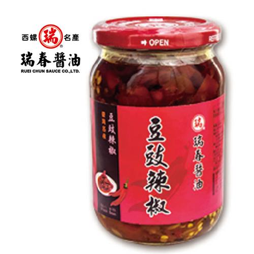 [瑞春]豆豉辣椒(330克/瓶,共12瓶入)