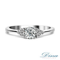 DINA JEWELRY 蒂娜珠寶 GIA0.32克拉 D SI1 3EX 結婚鑽戒 求婚戒