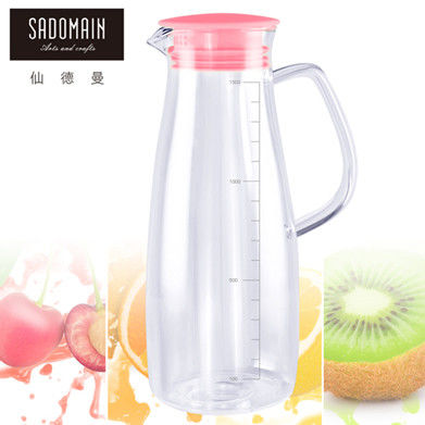 【仙德曼 SADOMAIN】鬱金香冷水壺（粉色）－1600ml