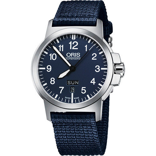 Oris BC3 Advanced 日曆星期機械腕錶-藍/42mm 73576414165-0752226
