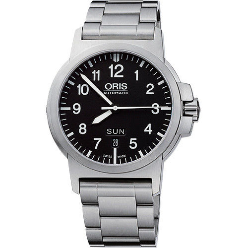 Oris BC3 Advanced 日曆星期飛行錶-黑/42mm 0173576414164-0782203