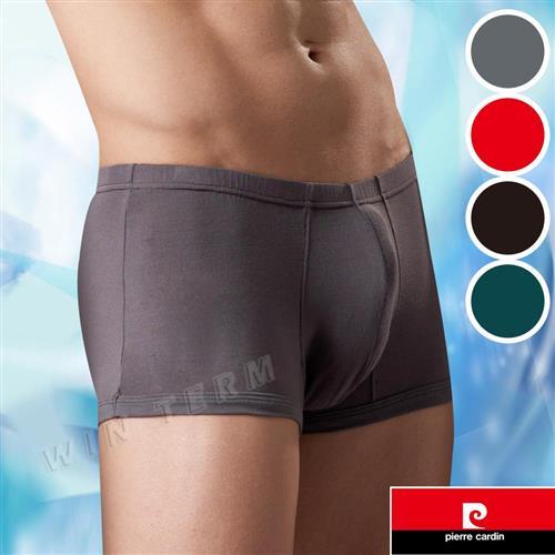Pierre Cardin皮爾卡登 頂級細緻柔絲彈性平口褲(3件組)-可選單色/混色