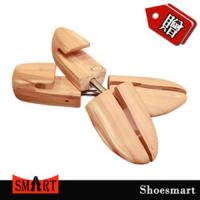 【鞋之潔】SHOESMART 666M日本香柏木鞋撐 消除鞋內異味吸收腳汗濕氣 限時買一送一