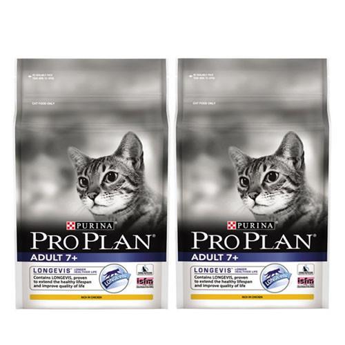 【PROPLAN】冠能 熟齡貓7+鮮雞照護配方 1.3公斤 X 2包