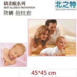 【北之特】防螨寢具_抱枕套_E3精柔眠_ (45*45 cm)