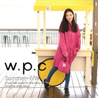 【w.p.c】率性修身款。時尚雨衣/風衣(R1039)(4色任選)
