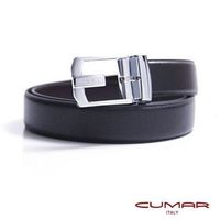 CUMAR 義大利牛皮鏤空造型紳士皮帶 0596-D63-21