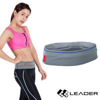 Leader Speedy Belt彈力運動收納腰帶 灰色