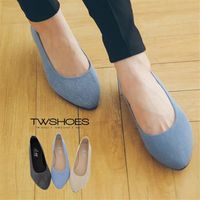 【TW Shoes】美型淺口尖頭平底包鞋【K130A2136】