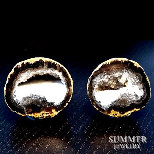 【SUMMER寶石】《愛情石》雙胞胎瑪瑙聚寶盆一對61.50g(M8-102)