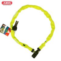 ABUS 德國防盜鎖 1500 web Key Chain 60cm單車鑰匙鎖-螢光綠