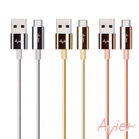 Avier Line Pro - C Type(USB C Type to A)極速鋅合金編織傳輸充電線