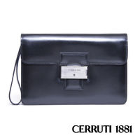 CERRUTI 1881義大利進口手包- 黑色 020F-E0801