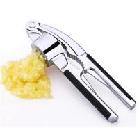 PUSH! 廚房餐具用品手動不銹鋼壓蒜器擠蒜搗蒜器(壓蒜泥,夾堅果)D64