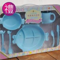【Cornflower玉米花】海洋派對玉米餐具-快樂海洋禮盒(7入)