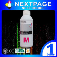 【NEXTPAGE】HP 全系列 Dye Ink 紅色可填充染料墨水瓶/1000ml【台灣榮工】