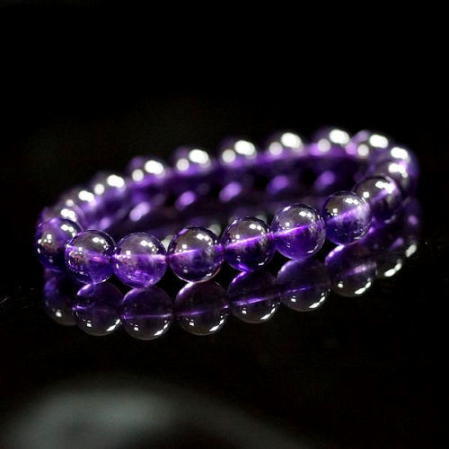 【喨喨飾品】紫水晶10mm 啟發智慧的手鍊 (N332)