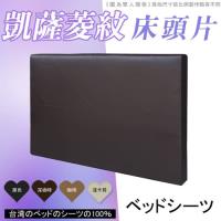 【HOME MALL-凱薩琳紋】加大6尺床頭片(4色)
