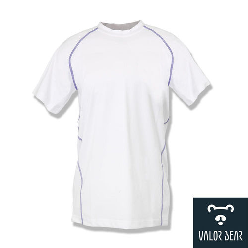 【VB】拉克蘭袖修身版短袖T恤(白色)