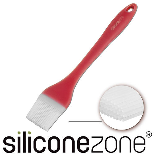 【Siliconezone】施理康耐熱矽膠料理食物刷-果凍紅