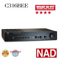【NAD】兩聲道綜合擴大機 C316BEE