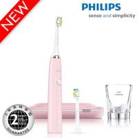 PHILIPS飛利浦 鑽石靚白音波震動牙刷(粉鑽版) HX9362(送原廠3入刷頭)