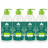 Natures Gate 天然之扉 經典無基改 雙倍植萃茶樹控油清爽身體乳 532mL(4入組)