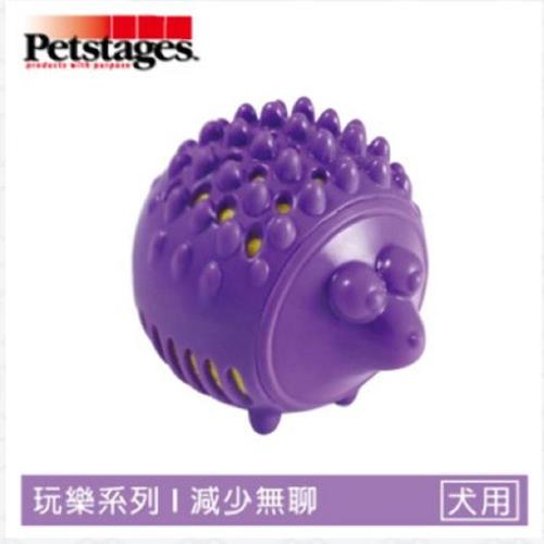 《美國 Petstages》啾啾彈力刺蝟-1202-S (幼/成/老犬) 寵物互動 吸引追逐 狗玩具