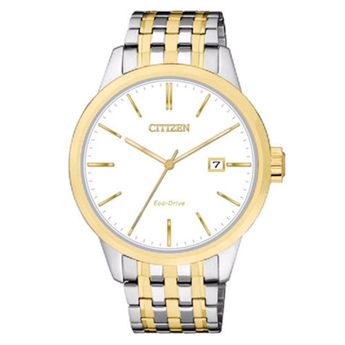 【CITIZEN 星辰】光動能簡約大三針紳士男性腕錶(40mm/BM7308-58A)