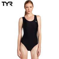 美國TYR女用連身三角黑色訓練款泳裝Solid Female Maxback 台灣總代理