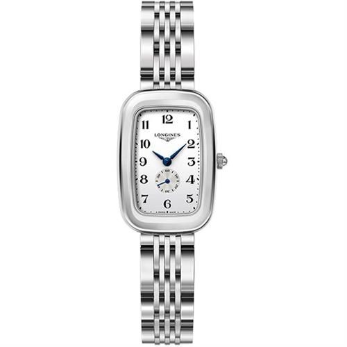 LONGINES 浪琴 Equestrian 騎仕系列小秒針女錶-白/21.5mm L61414136