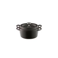 日本Vermicular琺瑯鑄鐵鍋14cm(碳黑)VPOT14-MK
