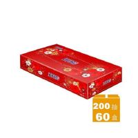 五月花 日式扁盒面紙 煙火版200抽x60盒/箱