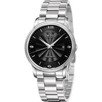 MIDO Baroncelli III 經典天文台認證機械腕錶-黑/39mm M0104081105700