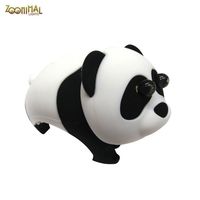 【ZOONIMAL 】 可愛動物LED單車用前燈 黑輪熊貓