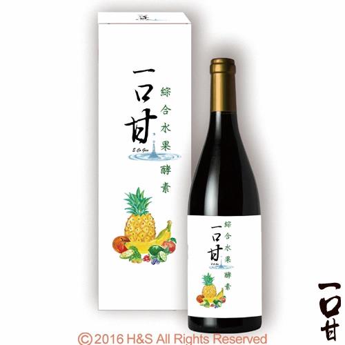 【一口甘】綜合水果酵素(750克/瓶)