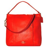 COACH 馬車LOGO荔枝皮肩背/斜背兩用包(2色選)