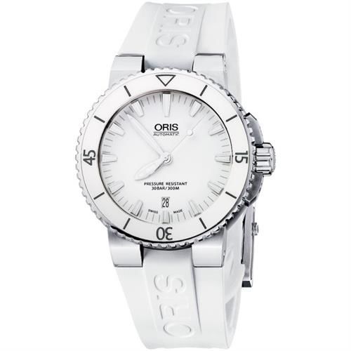 ORIS Aquis 時間之海專業潛水機械腕錶 0173376534156-0742631EB