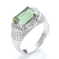 Dolly 耀眼光輝 3ct 碧璽美鑽戒