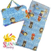 【Sunnybaby生活館】- 卡通造型幼教兒童睡袋-正義聯盟
