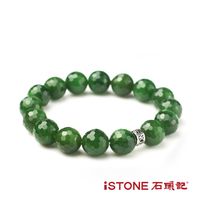 石頭記 轉運珠12mm手鍊-典藏切割碧玉