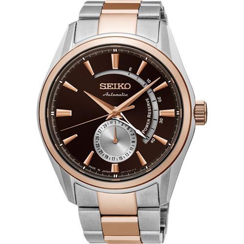 SEIKO PRESAGE 4R57 動力儲存機械腕錶-42mm 4R57-00A0P(SSA308J1)