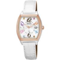 SEIKO LUKIA 遇見時刻太陽能女錶-白/26mm V137-0CE0S(SUT292J1)