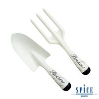 【日本 SPICE 】典雅風 奶油 園藝鏟土工具組 / 種花