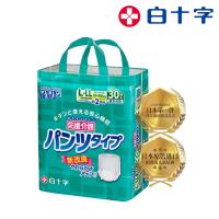 白十字 日本全透氣高吸收復健褲L-LL30片x3-箱購90片