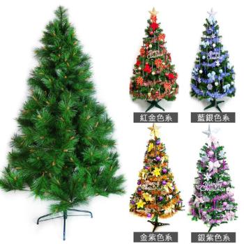 摩達客耶誕-台灣製 6呎 / 6尺(180cm)特級綠松針葉聖誕樹 (+飾品組)(不含燈)(本島免運費)