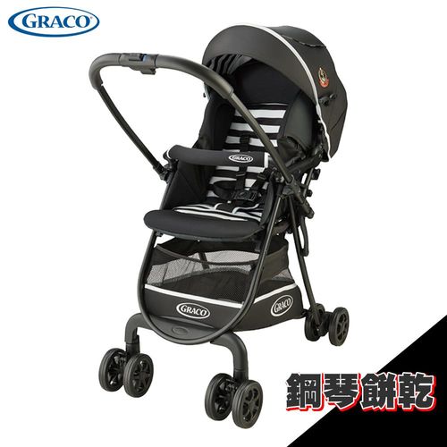 【GRACO】超輕量型雙向嬰幼兒手推車 城市漫遊Ｒ(挑高版 CitiLite R UP) - 鋼琴餅乾
