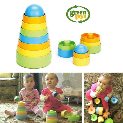 【美國 Greentoys】套套堆疊塔