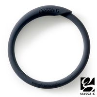 MASSA-G 炫彩動感負離子能量手環-黑